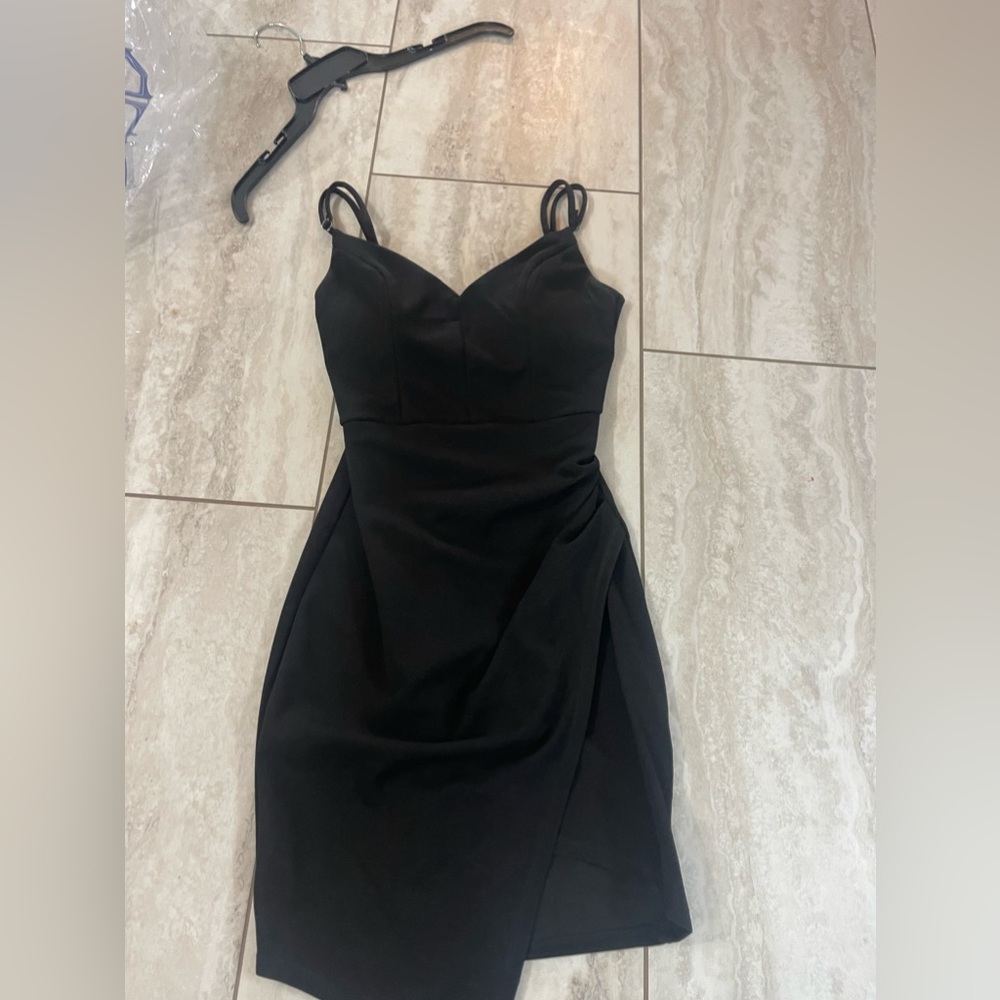 Dillards black hoco dress